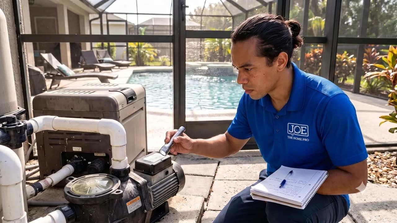 A Joe the Home Pro licensee on the job