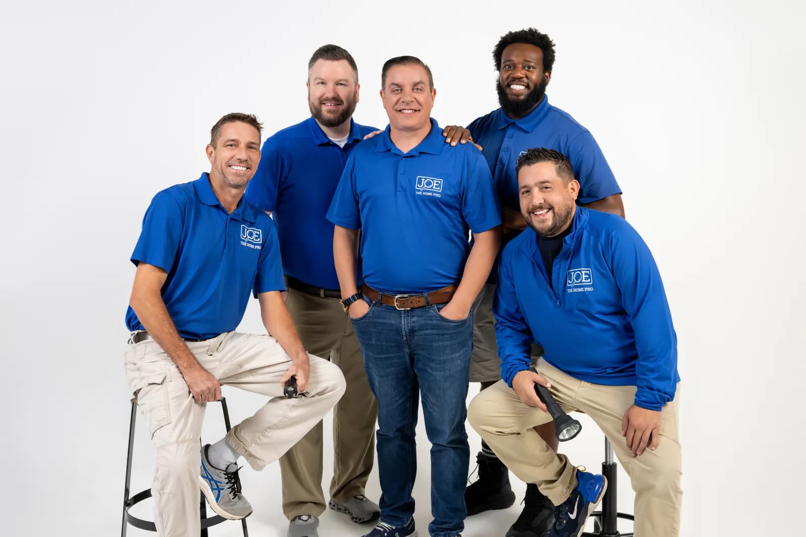 The Joe the Home Pro Southwest Florida team in company polos